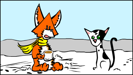 Webcomic Frankie Fox Comic Strip